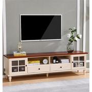定制欧式电视柜实木现代简约小户型卧室家用地柜茶几组合客厅电视