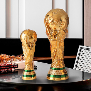 大力神杯2022世界杯模型摆件装饰品足球奖杯冠军杯球迷周边纪念品