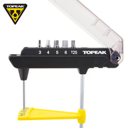 topeak整合式指针自行车扭力扳手，附工具头，5个扭矩扳手tps-