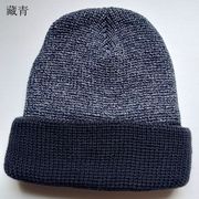 秋冬季加厚毛线帽子 男女通用针织帽 中老年 保暖 韩国帽子
