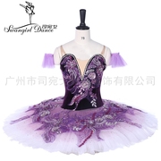 渐变色紫白色花仙子芭蕾专业定制TUTU裙女儿童高档芭蕾演出服蓬蓬