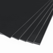 pp板材黑色防水硬板塑料板，耐腐蚀pvc板环保，pe胶板养殖水箱尼龙板