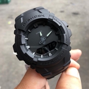 卡西欧男表CASIO G-Shock 黑色夜光双显运动手表G100BB-1A