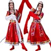 蹈族风舞民表演服装 少数民族藏族演出服 水Y袖舞台服饰女