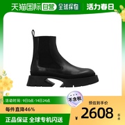 香港直邮jilsander黑色，及踝靴子js37061a14-020001