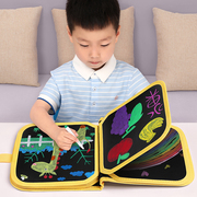 画画板儿童可擦小孩家用图画涂鸦小黑板幼儿绘画玩具宝宝益智神器