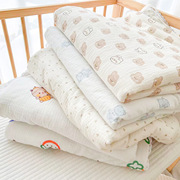宝宝春秋盖毯儿童空调被幼儿园，被子秋冬婴儿棉被，新生儿安抚豆豆绒
