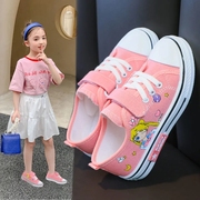 o2女童帆布鞋2022秋夏童鞋，儿童布鞋休闲鞋，透气大童板鞋