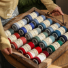 编织人生毛线纯山羊绒线，手工编织线，细线棒针机织云绒筒线50克