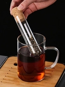 日式滤茶器耐高温玻璃泡茶器过滤茶叶茶漏茶水分离办公室泡茶神器