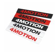 汽车4MOTION标志车标贴 适用于大众途观途锐VW高尔夫尾标侧标改装