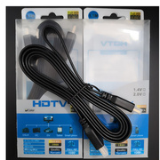 扁hdmi线1.4版高清线电脑电视连接数据线1.5米3米5米10米15米黑色