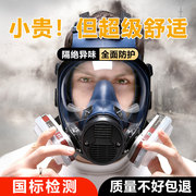 防毒面具全面罩生化喷漆专用6800氨气防护全脸呼吸防尘油漆硫化氢
