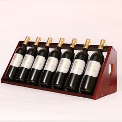 急速现代简约红酒架木制红酒展示架实木酒架摆件欧式葡萄酒架