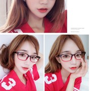 C12近视眼镜防辐射男女防蓝光护目平光眼镜框架平面镜学生韩版潮