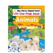 我的重要百科全书:动物百科，myveryimportantlift-the-flapbookanimals原版英文儿童绘本
