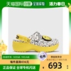 香港直邮潮奢 Crocs 女士2022 Smiley 经典款防水台洞洞鞋