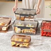 保鲜盒冰箱专用收纳盒冷冻带盖水果便当密封盒食物饭盒子罐