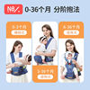 纽贝乐婴儿背带，腰凳宝宝前抱式抱娃夏季多功能，儿童小孩腰登坐凳莫