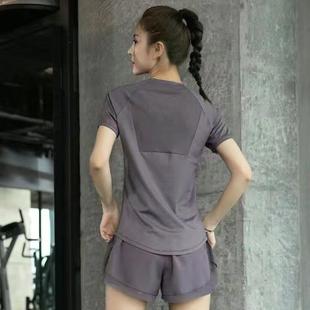 高品质运动服简约时尚舒适透气健身瑜伽服套装女生瘦身跑步速干衣