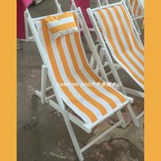 活力柠檬黄海边度假沙滩希腊地中海爱情海蓝色沙滩椅