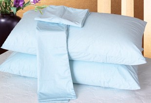 竹纤维针织防螨虫防水枕套防头油枕芯枕头保护套单人枕套婴儿