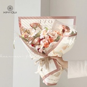 心悠情人节R小姐的花园鲜花花束包装纸艺术纸花卉礼物纸花艺资材