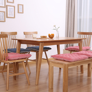 日本FaSoLa海绵坐垫加厚椅子垫家用榻榻米餐桌餐椅布艺办公椅子垫