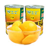 鑫语石季糖水(季糖水)黄桃罐头425g砀山特产多汁，对开休闲即食水果捞