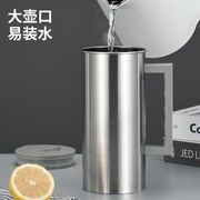 冷水壶不锈钢304保温带手把水壶冷水瓶家用大容量，暖壶咖啡茶水壶