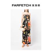 Camilla女士花卉印花真丝连体长裤FARFETCH发发奇