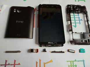 HTC  4G Adr6400L霹雳雷神一代 总成 后框后盖 按键 摄像头听筒