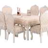 欧式餐椅垫桌布布艺长方形餐桌，椅子套罩圆餐桌布椅套椅垫套装家用