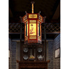 宫灯灯笼仿古中式实木，六角宫廷吊灯大门口复古中国风，阳台大红灯笼