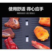 铸铁烧烤盘加厚家用烤炉，配套韩式烤板烤肉，铁板烧商用牛排煎烤盘