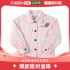 韩国直邮guess普通外套guss童装浅粉红色水，印花夹克g22k