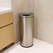 厂不锈钢擦手纸垃圾桶商用大容量公共卫生间厕所直投大号洗手间库