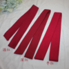 红色系列棉麻腰带多色可选自制纯色毛衣连衣裙，腰带简约腰封定制