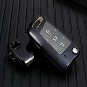 大众汽车钥匙包适用2017款帕萨特遥控钥匙，tpu折叠全包保护套壳