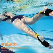 高档2023儿童游泳手蹼训练器 划水臂力陆上拉力器 自由泳手臂
