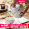 中式一人一壶一杯骨瓷茶具，套装功夫茶具独饮描金，陶瓷茶壶茶杯泡茶