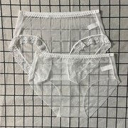 性感全透明内裤，女迷人丝滑中腰大码无痕，冰丝女士大码三角裤