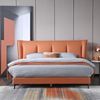鼎高布艺软床1.51.8米双人床现代简约小户型卧室软包婚床实木床