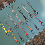 汽车钥匙绳个性DIY设计手工编织钥匙链挂扣手拎绳圈伞绳钥匙挂件