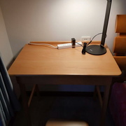 北欧简约榉木纯实木小书桌70cm床头桌电脑桌子卧室1米学生学习桌