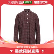 香港直邮潮奢 Canali 男士格纹衬衫