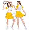 学生啦啦队明星同款足球宝贝网球少女时代演出服啦啦操服装代发