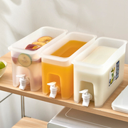 饮料桶带龙头冰箱专用容r器冰凉水泡柠檬水果奶茶罐调酸梅汤冷水