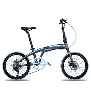 hito品牌20寸折叠自行车，超轻便携铝合金，变速男女成人公路车