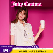 Juicy Couture橘滋春夏新款外套短袖短款翻领牛仔茉莉小姐休闲女